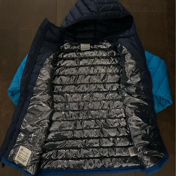 Columbia Kids' Puffer Jacket - Black and Blue - Picture 2 of 4